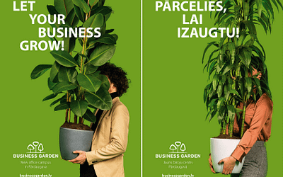 Reklāmas fotosesija | Business Garden Rīga | DDB